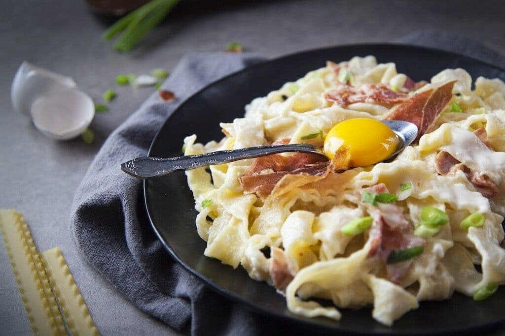 Carbonara Mafaldina / Mafaldina Carbonara