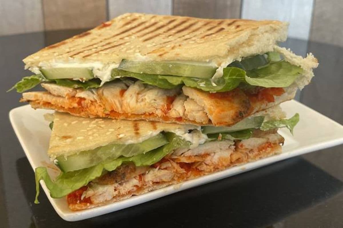 Roasted Chicken Panini