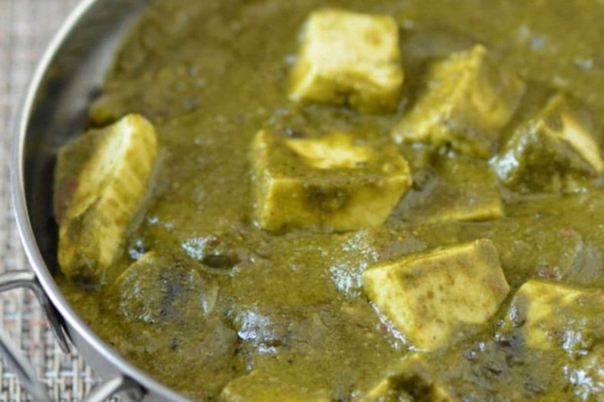 60. Palak Paneer (Spinach Indian cottage cheese)