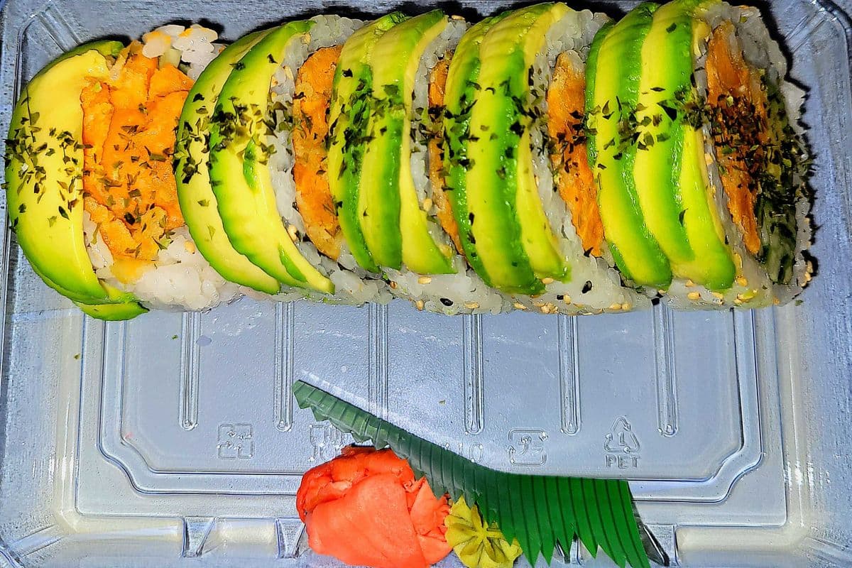 Emerald Green Vege Roll (5pcs)