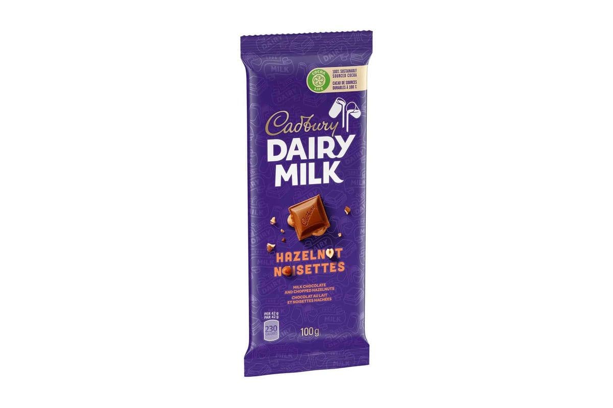 Cadbury Dairy Milk Hazelnut 90g Tab