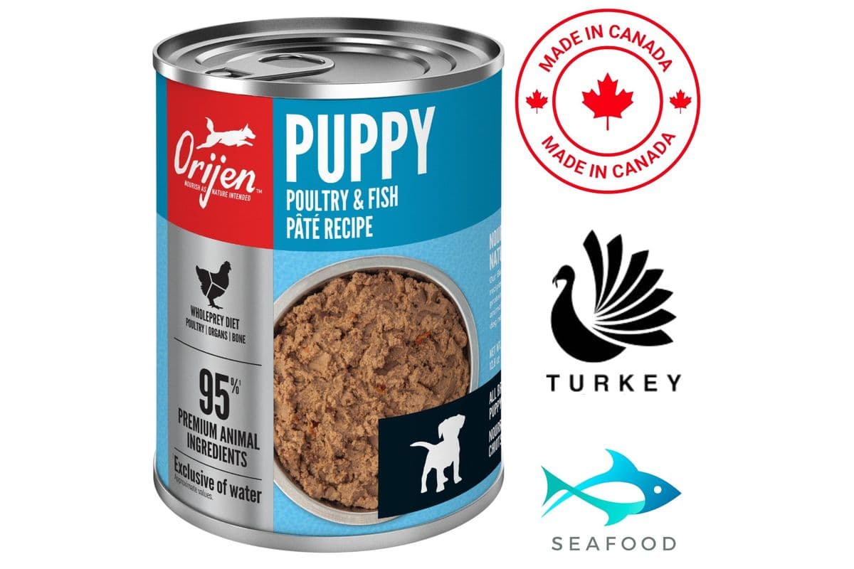 Orijen - Puppy Poultry & Fish Pate Canned Dog Food (12.8 oz)