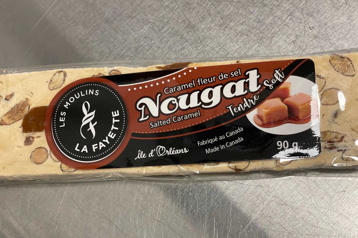 Caramel and Flower Salt Soft Nougat