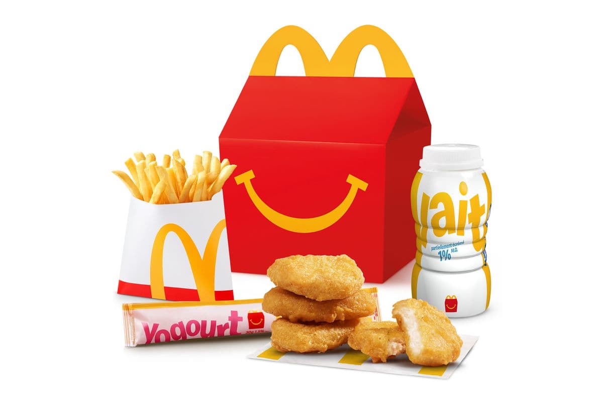 Joyeux festin 4 McCroquettes - P frites [480-660 Cal]
