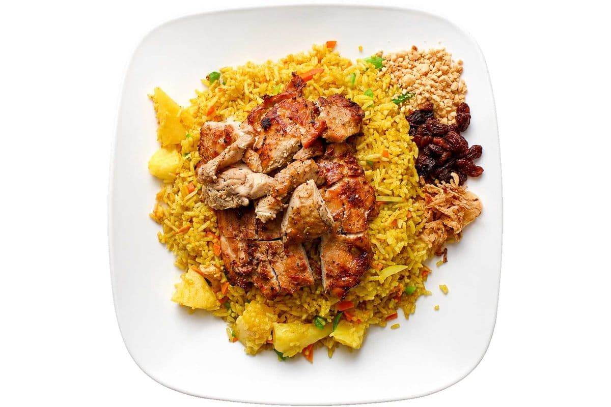 44C. Thai Curry Pineapple Fried Rice