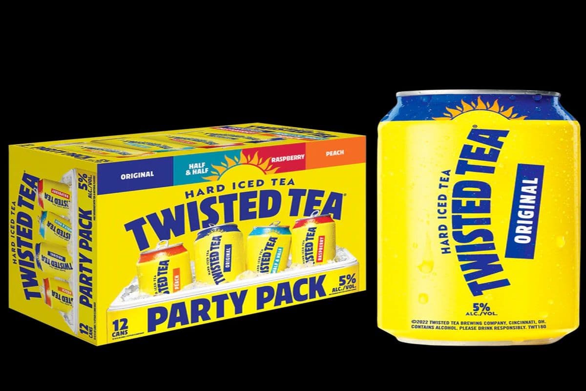 Twisted Tea Extreme Party Pack Cans (12 x 355ml)