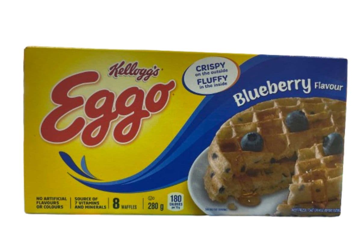 Kelloggs Eggo blueberry Waffles