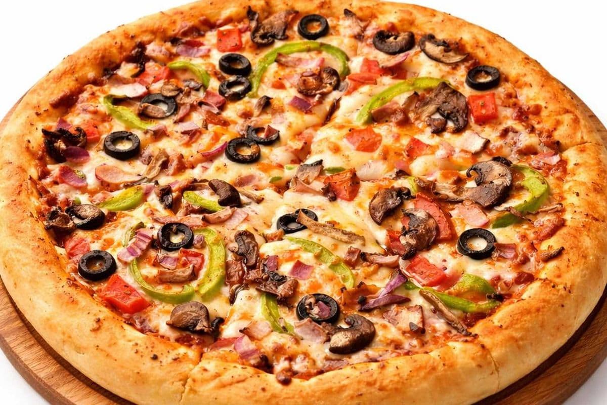 4. Veggie Classic Pizza -8" Mini