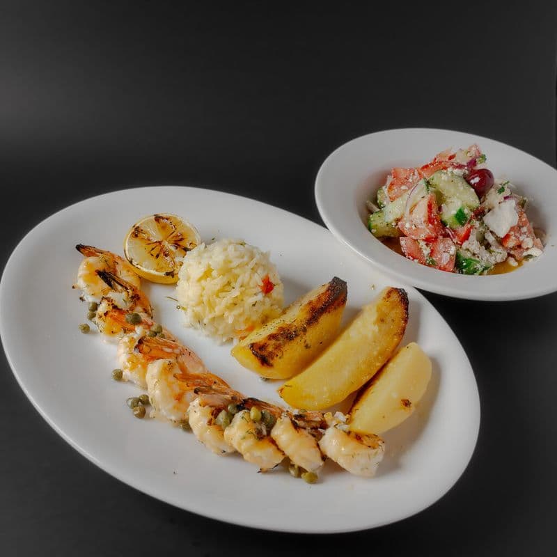 Crevette Garides Grillés / Grilled Shrimps Garides