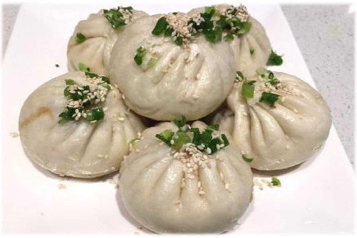 D3. Pan-Fried Pork Buns (6 pcs)