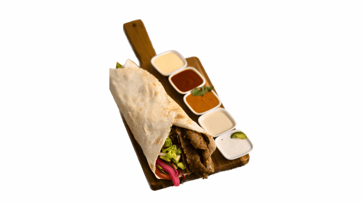 Beef Donair Wrap