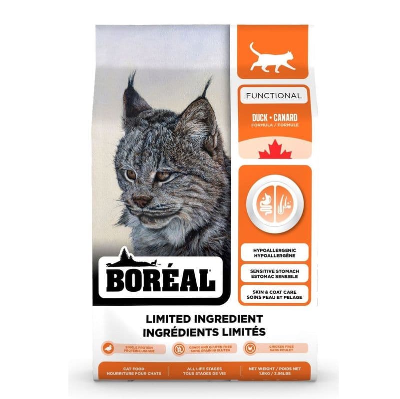 Boreal Functional Limited Ingredients All Breeds Duck Cat 1.8kg