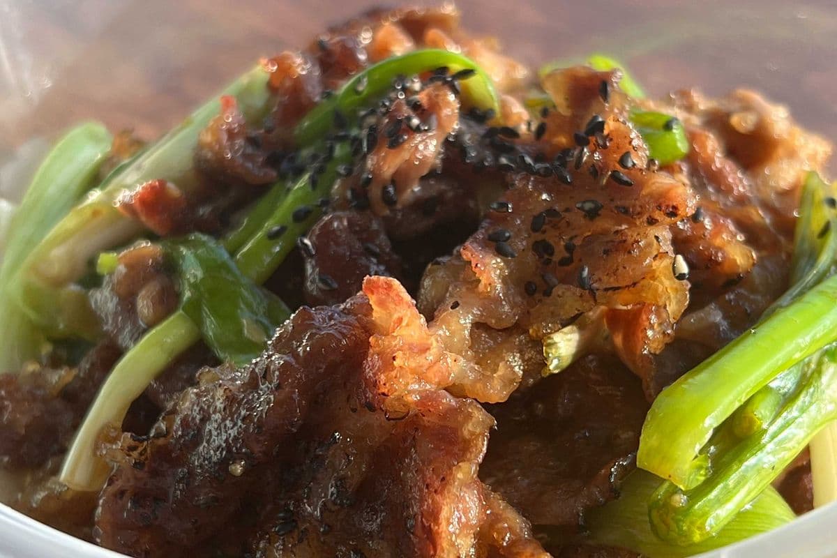 T-bowl Mongolian Style Pork Bowl
