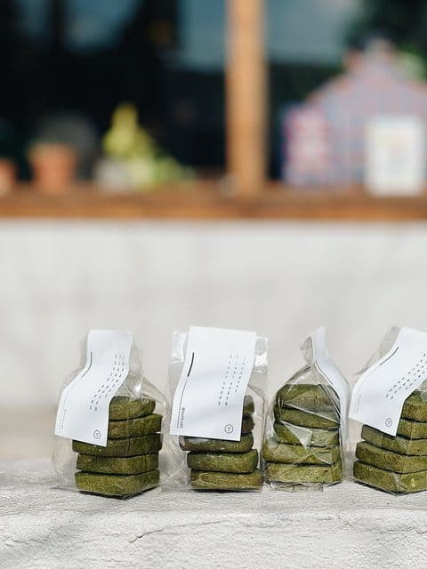 Matcha Almond Icebox