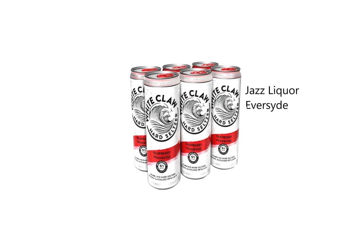 WHITE CLAW RASPBERRY 6PKC (1 x 355 ML)