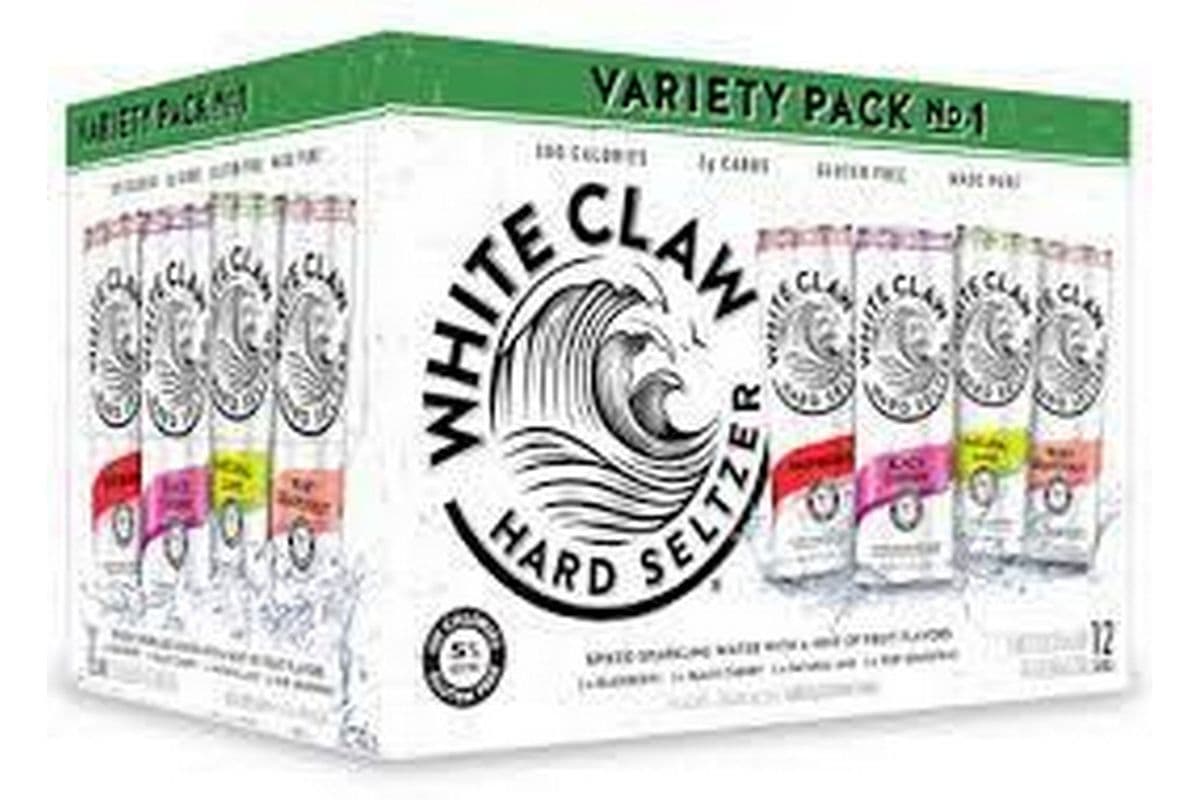 White Claw (12 Cans) VARIETY PK #1 (12pk)