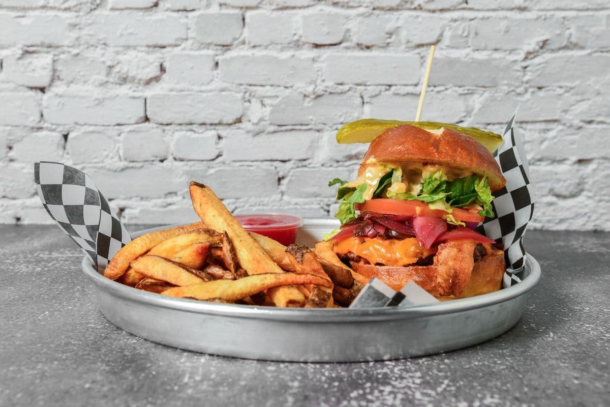 Jalapeno and Bacon Cheese Burger