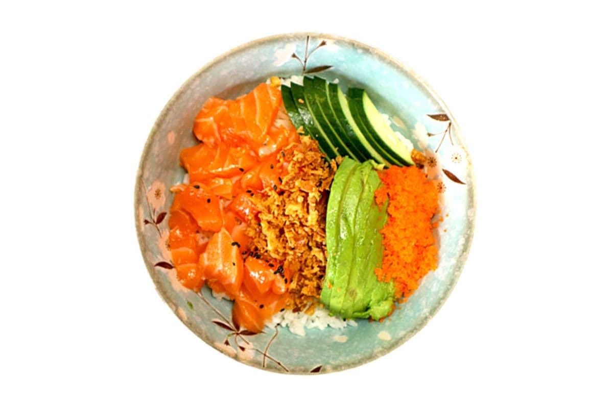 Spicy Salmon Poke Bowl