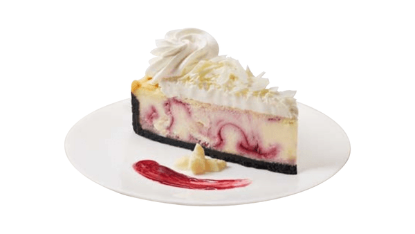 White Chocolate Raspberry Cheesecke
