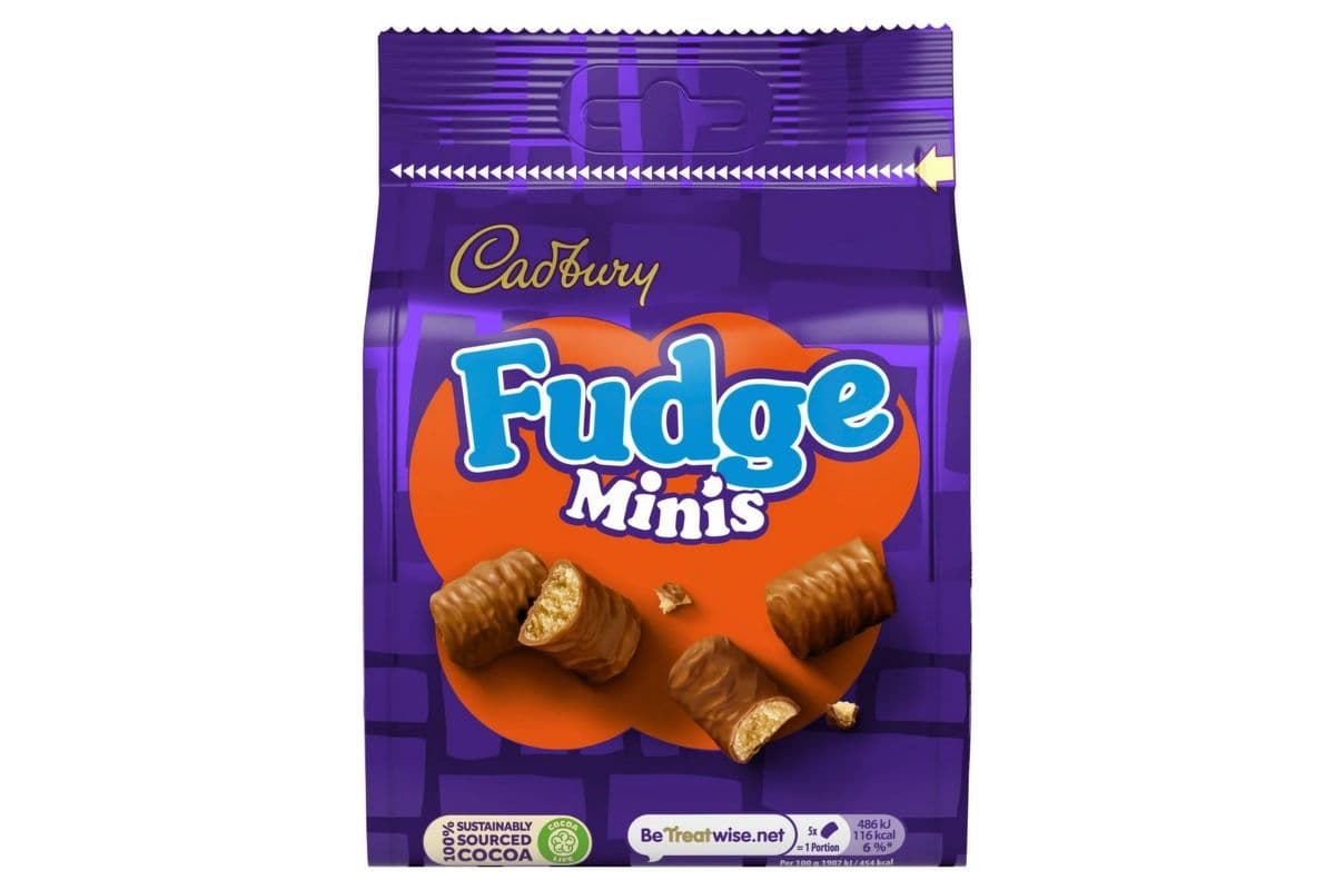 Cadbury Fudge Minis (120 g)