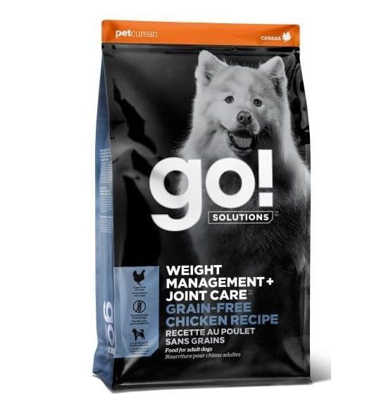 Petcurean Go! Weight Management Joint Care Grain Free Chicken Dog