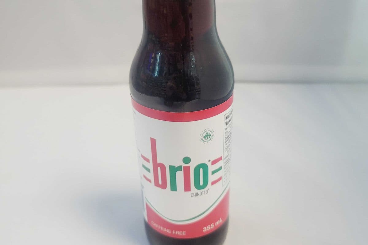 Brio Chinotto Caffeine-Free Soda (355 ml)