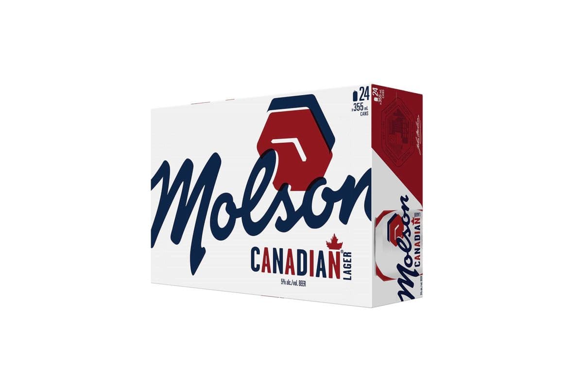 Molson Canadian (24 Pack) (1 x 355 ML)