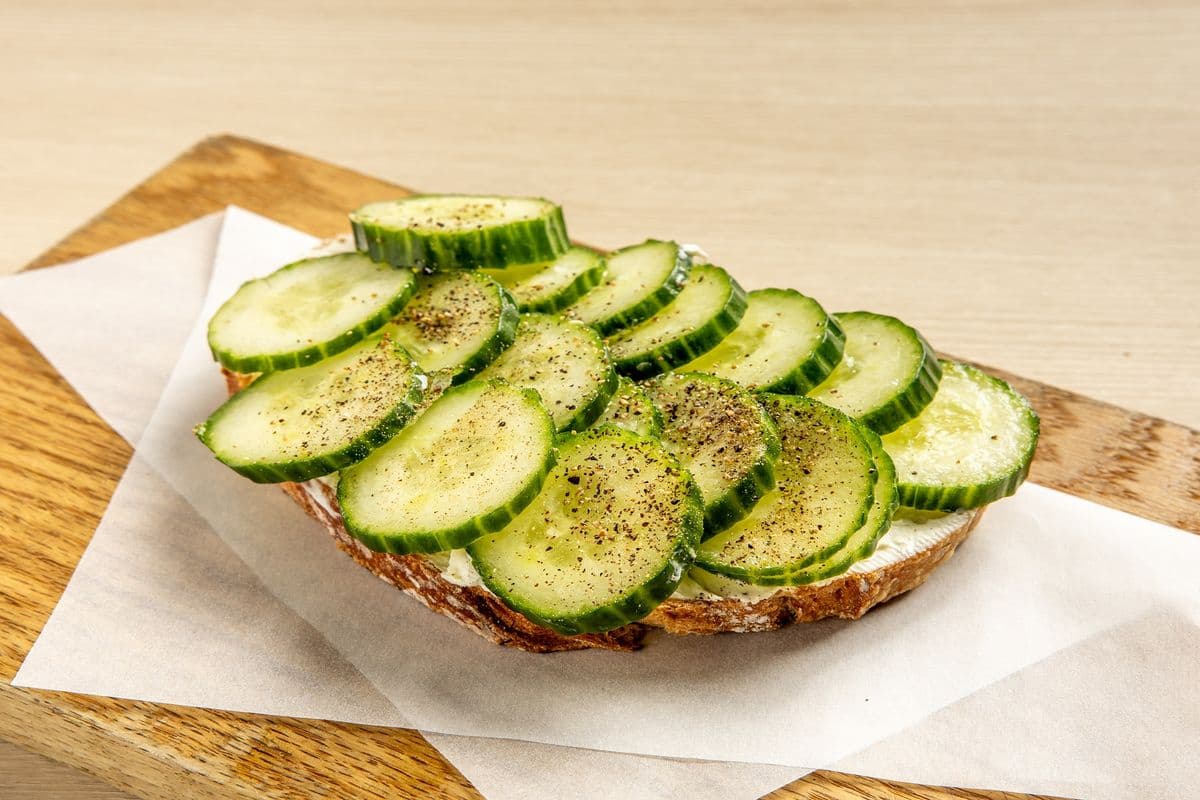 CUCUMBER ON TOAST