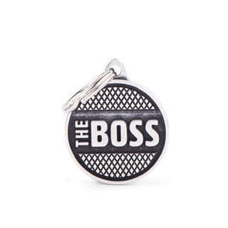 MyFamily The Boss Medium Engraved Tag