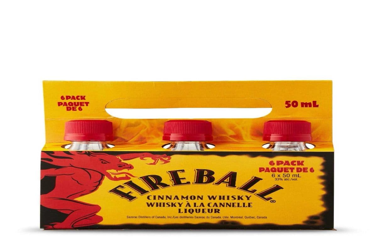 FIREBALL (6X50ML) SHOTS (1 x (6X50ML))