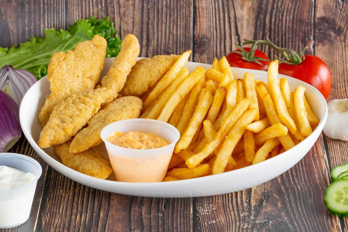 Chicken Fingers with Fries