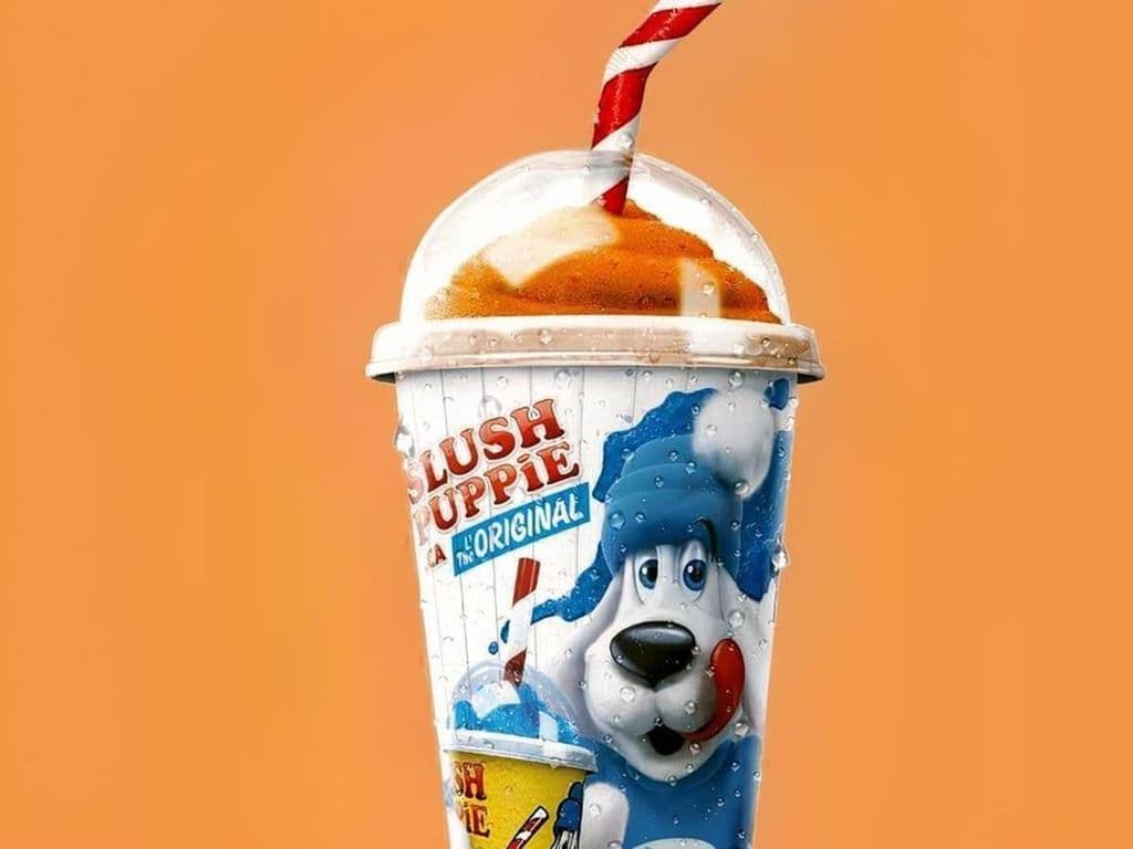 Large Orange Slush Puppie