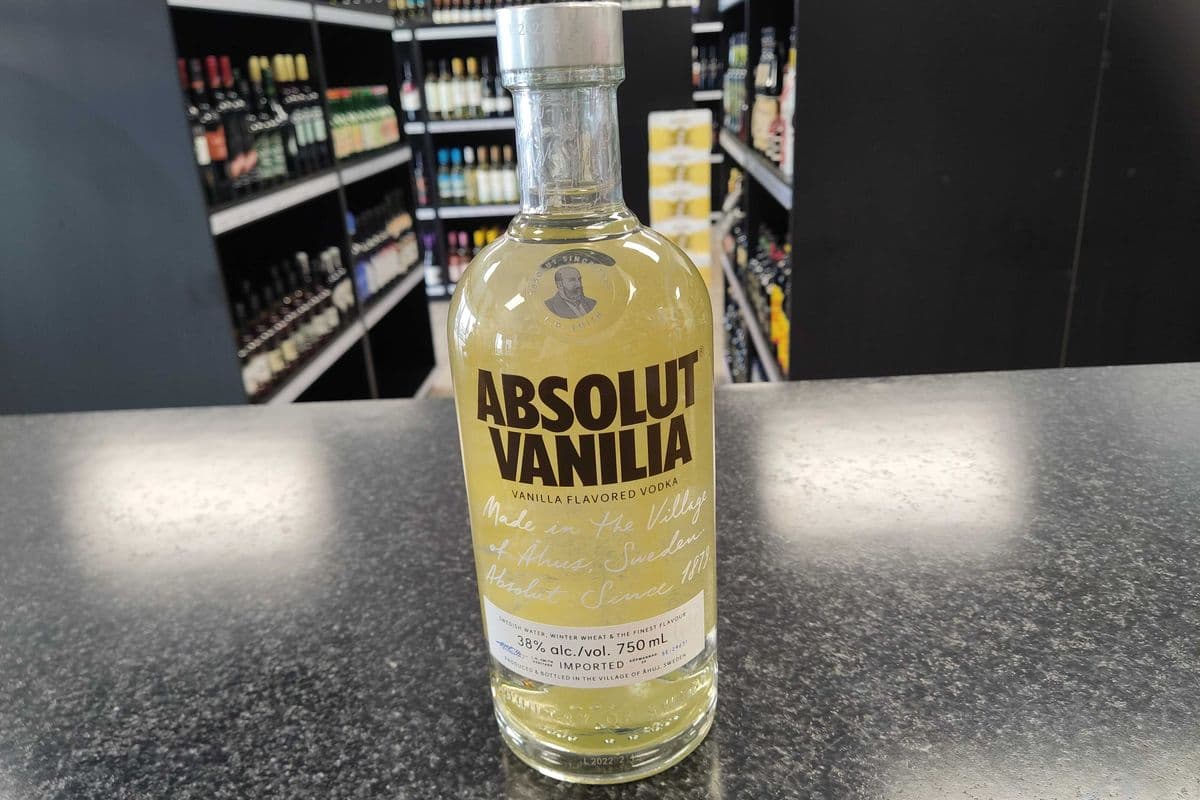 Absolut Vodka - Vanilla (1 x 750ml Bottle )