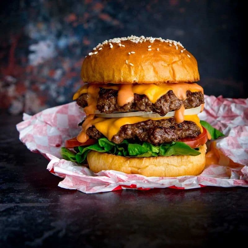 Double Cheesy Cheese Burgers