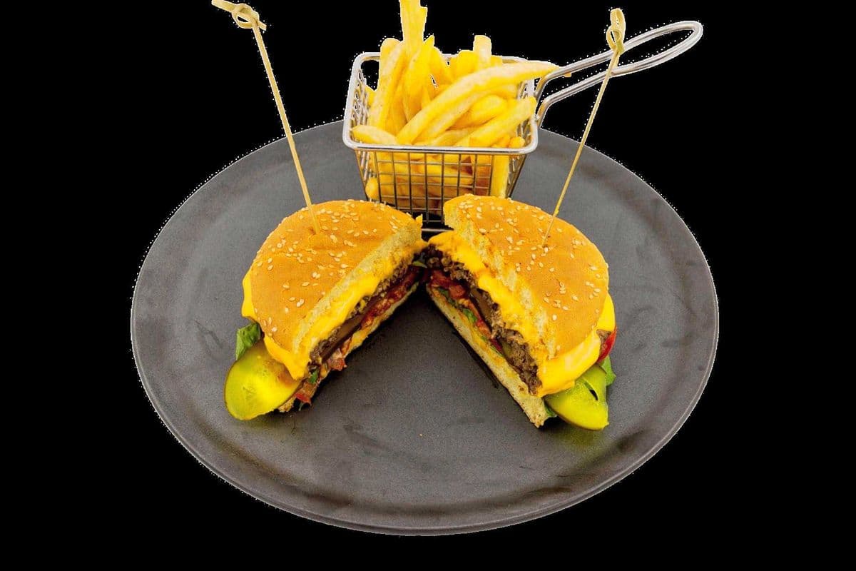 65. Cheeseburger