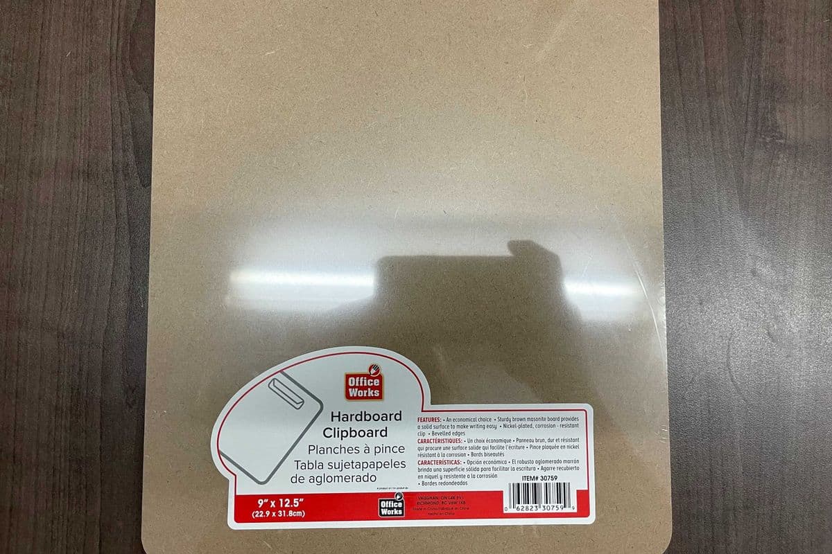 Desk Tech Clip Board 9X12.5