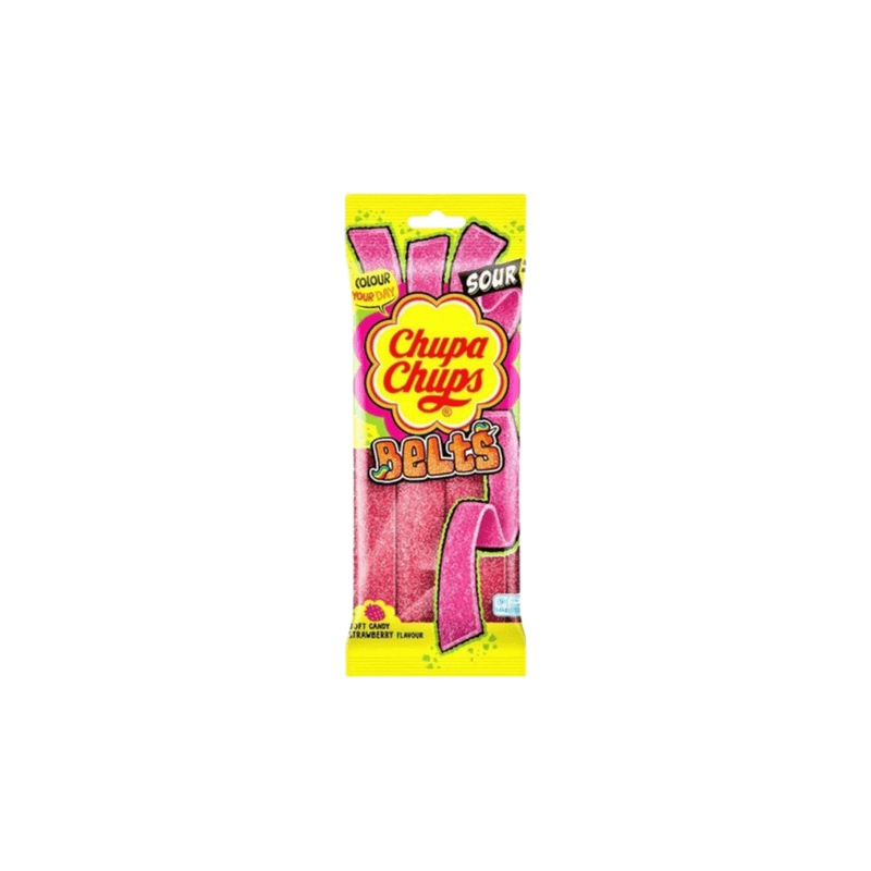 Strawberry Chupa Chups Belts - UK (90g)