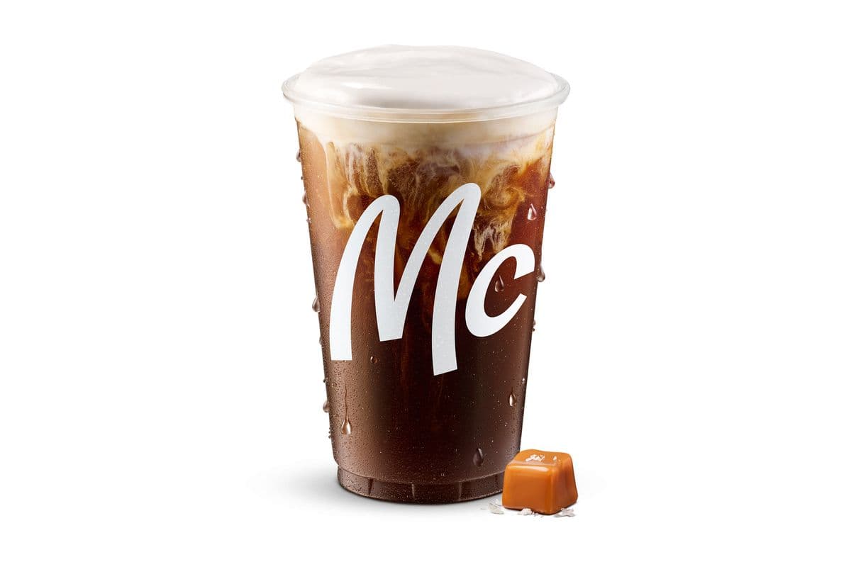 Salted Caramel Cloud Iced Coffee [190.0 Cals]