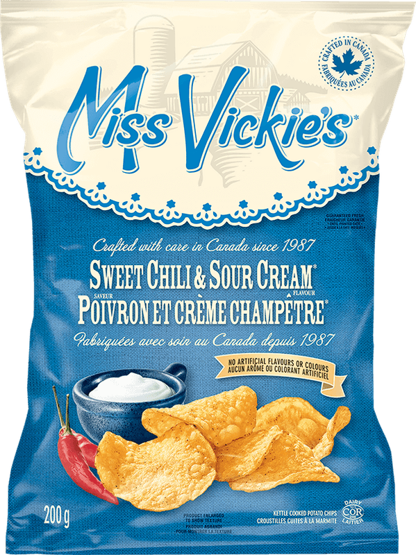 Miss Vickie's Sweet Chilli and Sour Cream Bag (200 g)