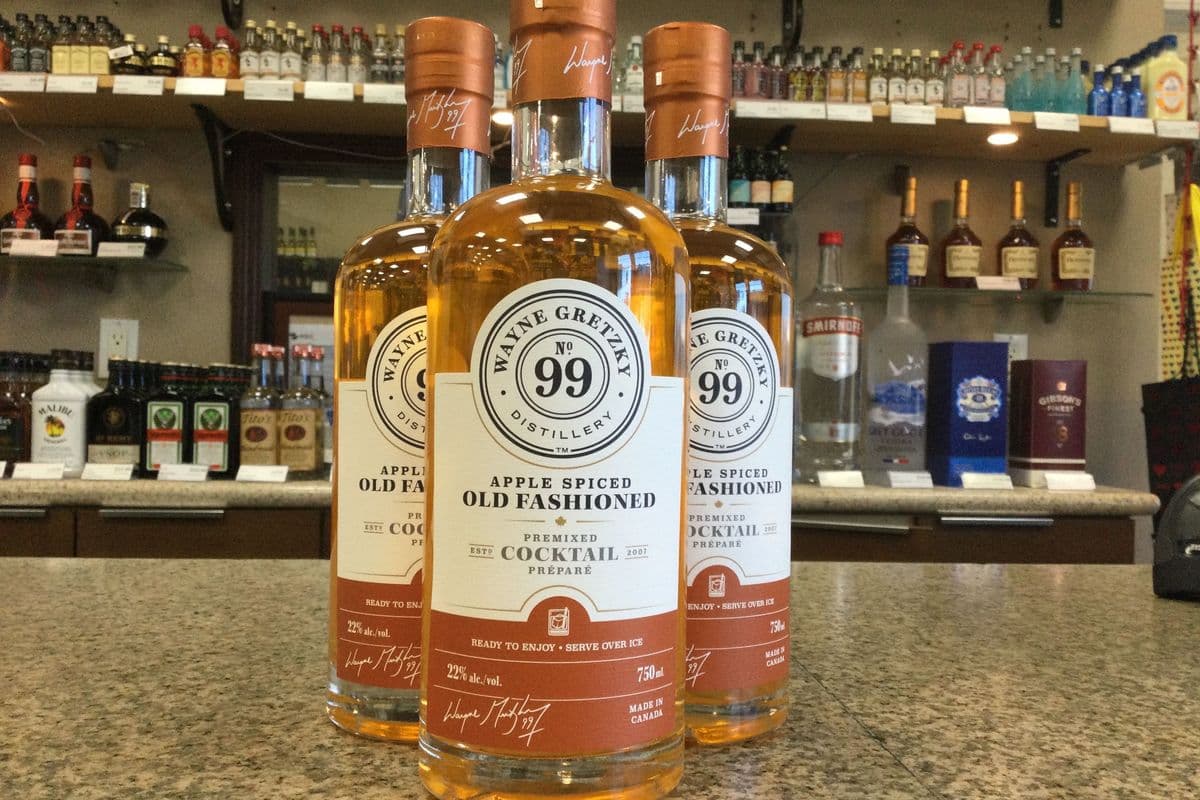 Wayne Gtrezky Apple Spiced Old Fashioned pre-mixed Cocktail (1 x 750 ml)