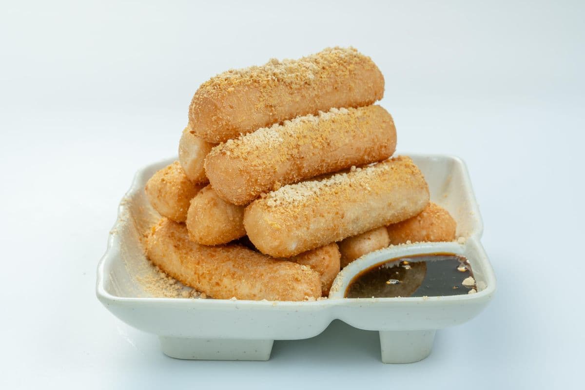 Brown Sugar Glutinous Rice Cake（Ci Ba） 红糖糍粑