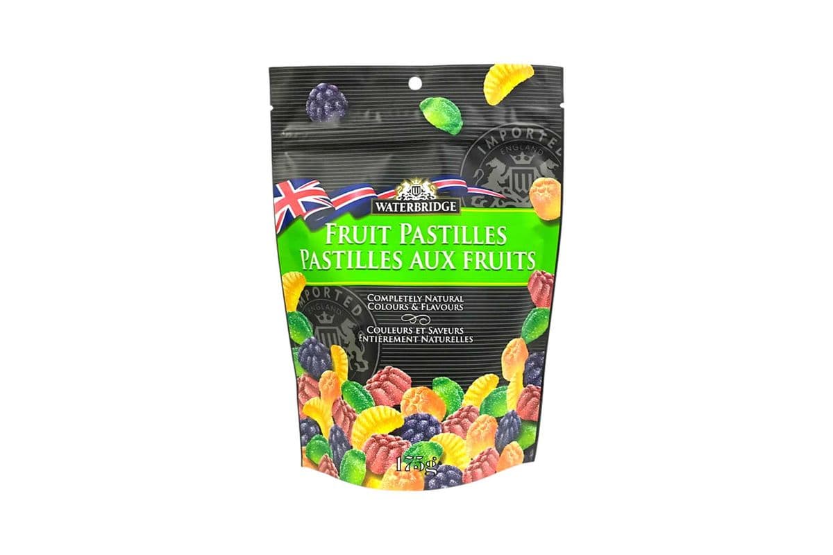 Waterbridge Fruit Pastilles (England) (175g) (150 Cal)