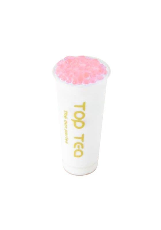 T10 Coconut milkii with sakura jelly boba / /Milkii au Coco avec gelée de sakura
