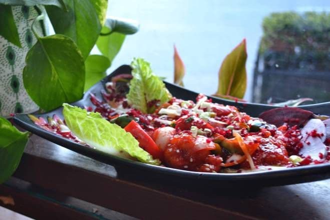 CHILLI (Chicken, Fish or Prawns)