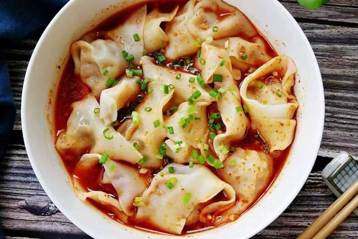 Wonton with Chili Soup