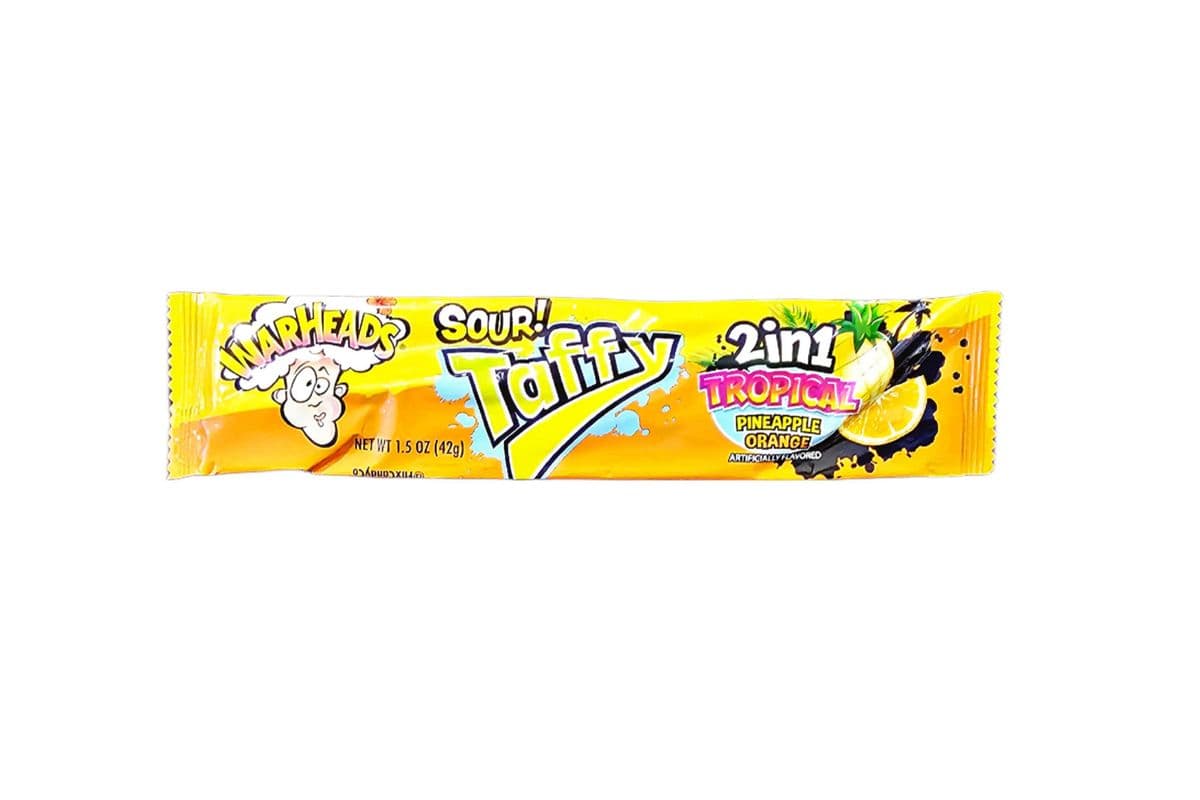Warheads Sour Taffy tropical 2 en 1