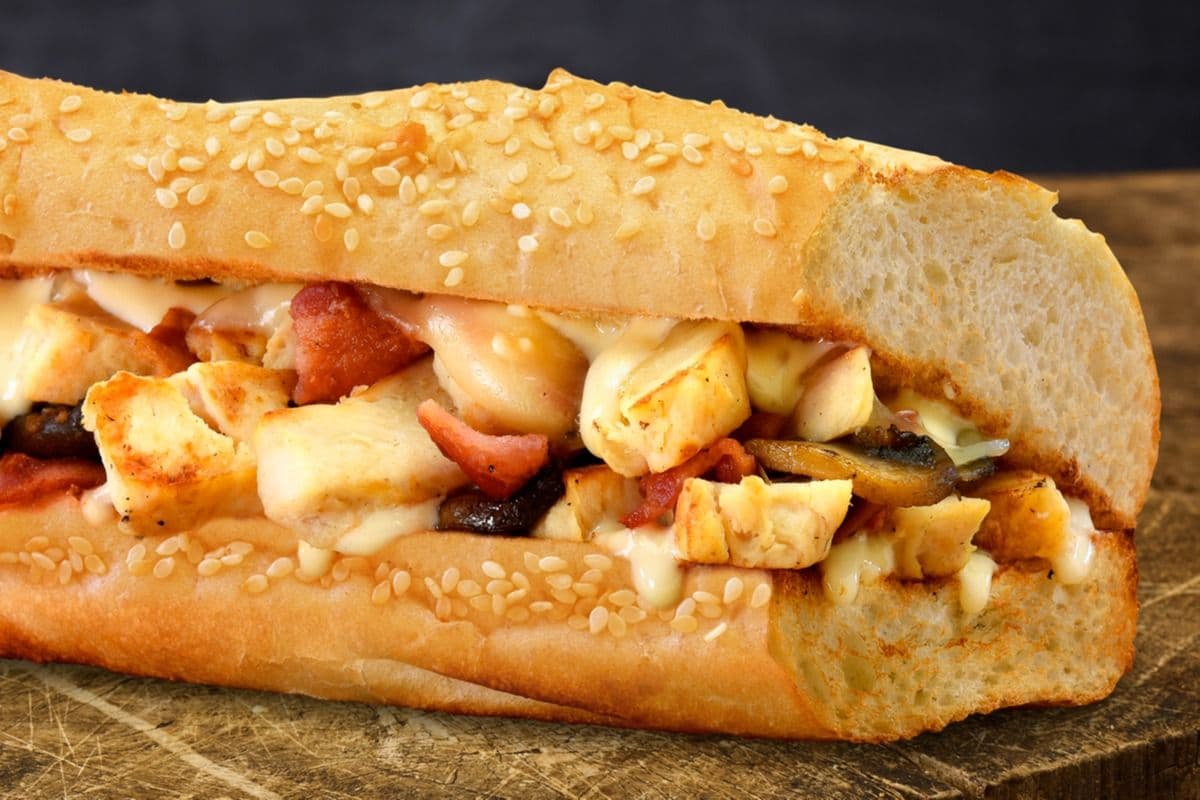 6" Small Chicken Carbonara Sub