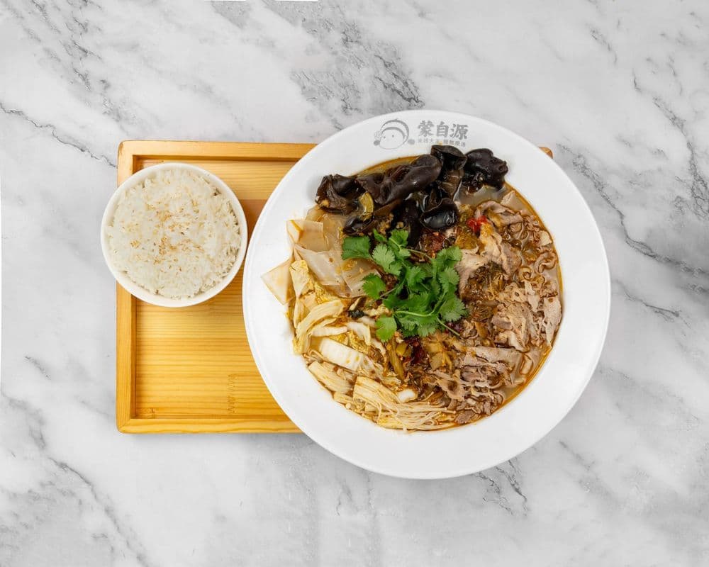 Rattan Pepper Flavor Snakehead Fish Rice / 青藤椒黑鱼饭