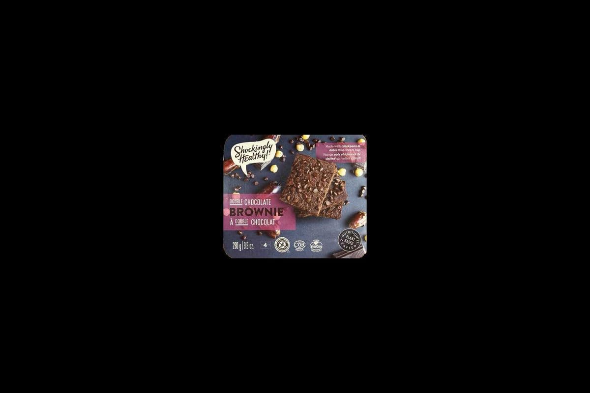 Shockingly Healthy! Gluten Free Double Chocolate Brownie 4pack (280g)