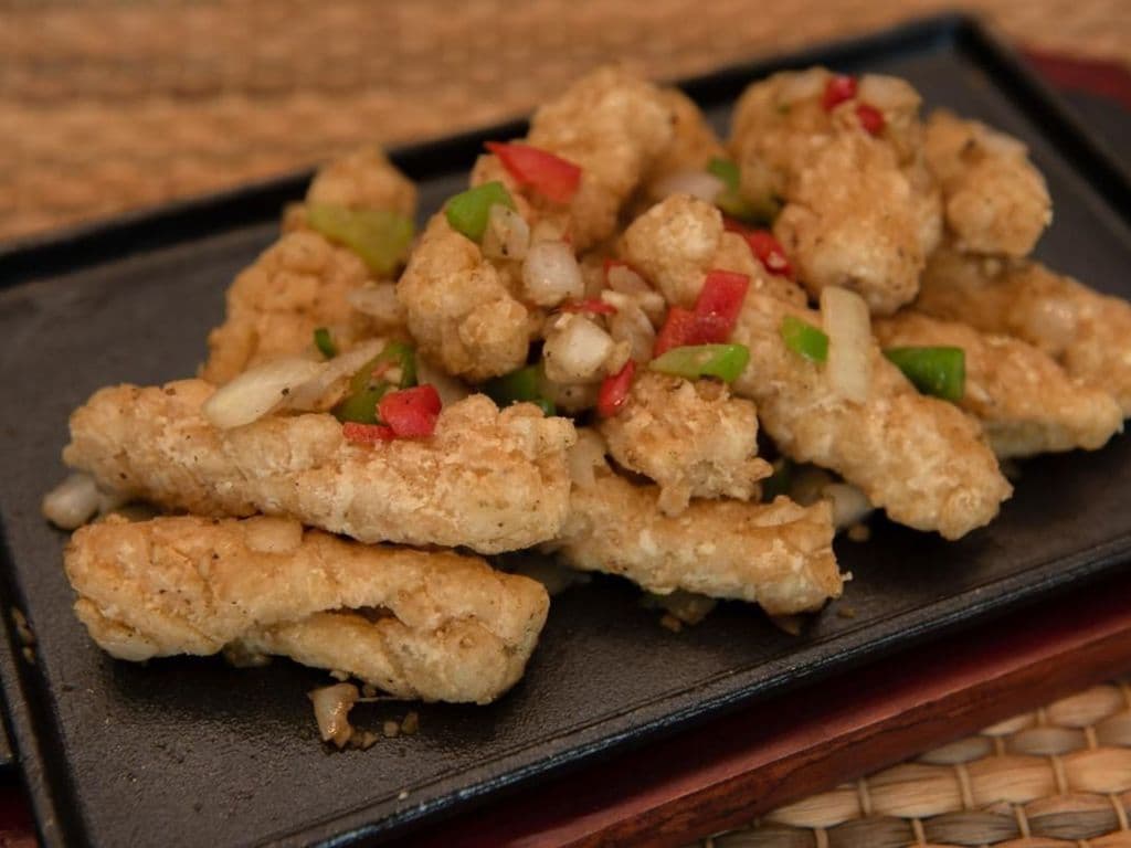 Deep Fried Pepper Calamari